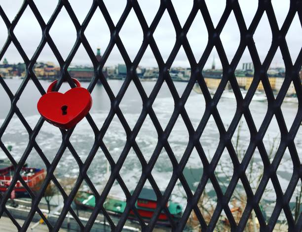 istock Heart lock in Stockholm 1903134130