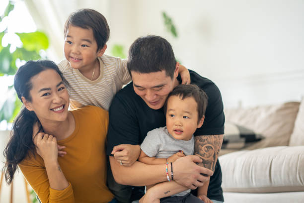 istock Casual Family Portrait 1903282318