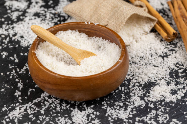 istock dried coconut shavings on a slate board 1903377748