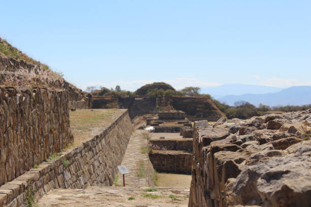 istock Archeological site in Monte Alban Oaxaca Mexico 1903383981