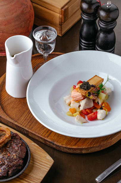 istock restaurant serving of fish soup 1903568034