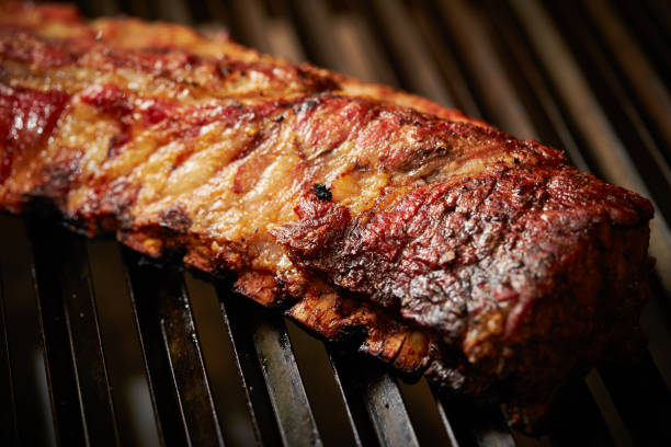 istock Ribs grilled on the grill 1903607948