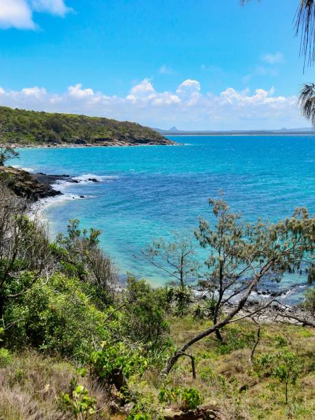 The spectacular coastal scenery of Noosa National Park in Queensland, Australia.