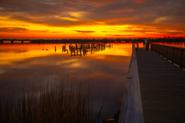 istock Sunrise at the Phoebus Pier 1903729678