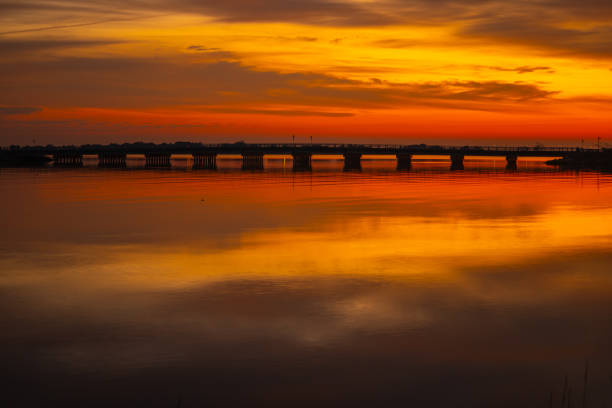 Sunrise at the Phoebus Pier