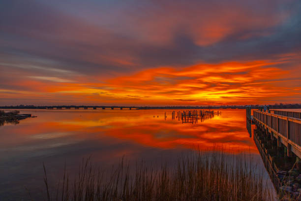 istock Sunrise at the Phoebus Pier 1903733317