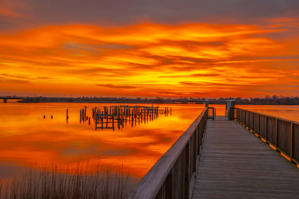 istock Sunrise at the Phoebus Pier 1903733836