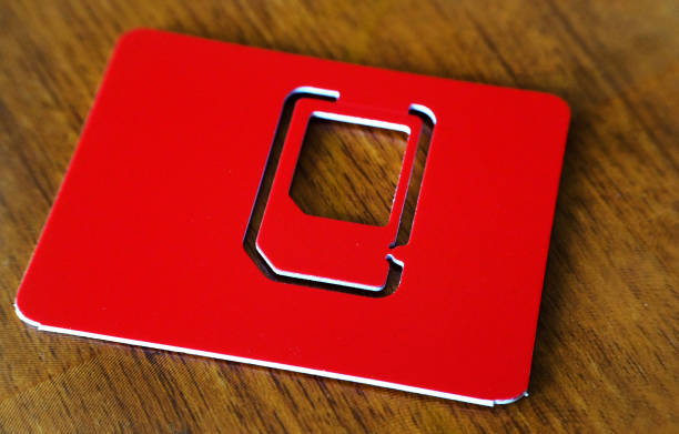 istock view of Cellphone or mobile sim card holder 1903902480