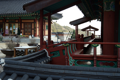 Old Buddhist Temple of Bohyeonsa, South korea