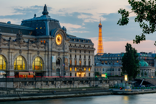 Paris, France - May 2019: Orsay museum (Musee dOrsay) in Paris