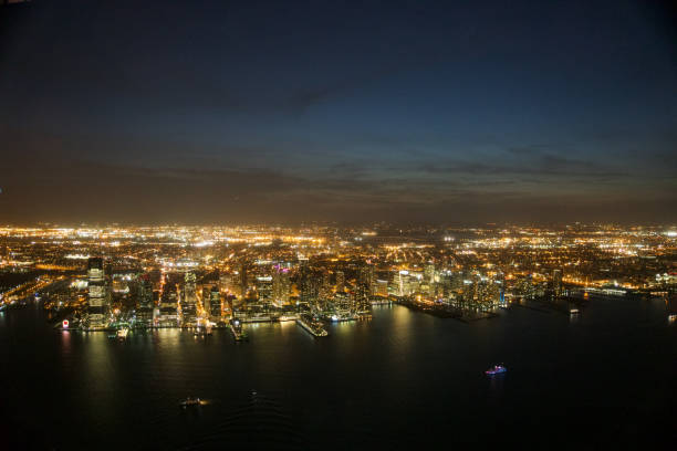 istock New York City Skyline at Night from Above 1904095478