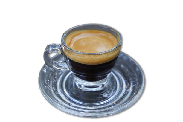 istock Isolated of ceramic cup of hot coffee 1904095483