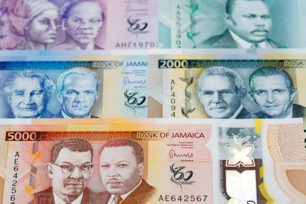 istock Jamaican dollar a business background 1904143490