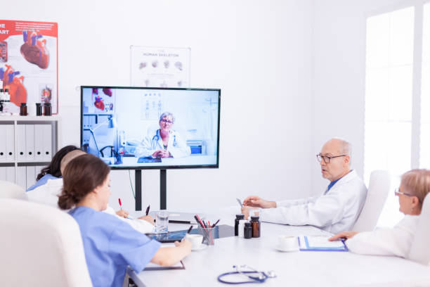 istock Teleconference with medical specialist 1904222749