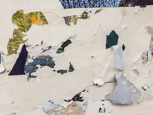 Grunge Revival: Evocative Textural Harmony in Old Poster-Inspired Backgrounds