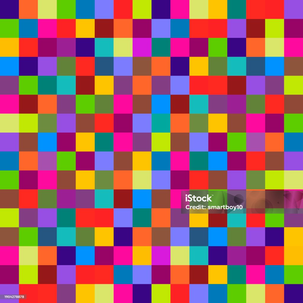 Checker Pattern Distorted Stock Illustration - Download Image Now ...