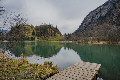 Lake Klamsee from Alps