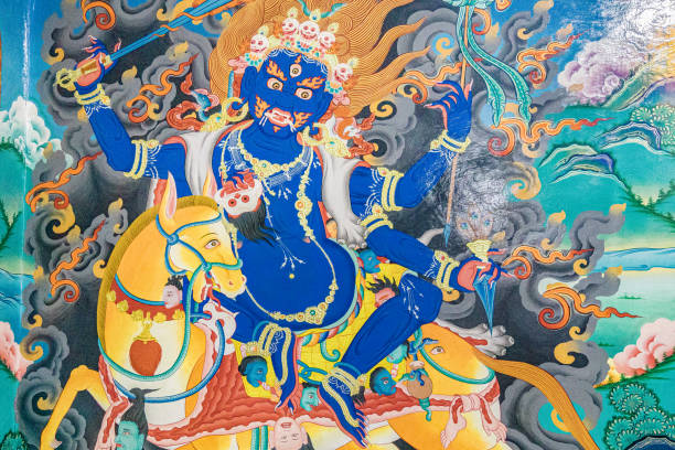 istock Palden Lhamo, thangkas, buddhist art, tibetan buddhism 1904487400
