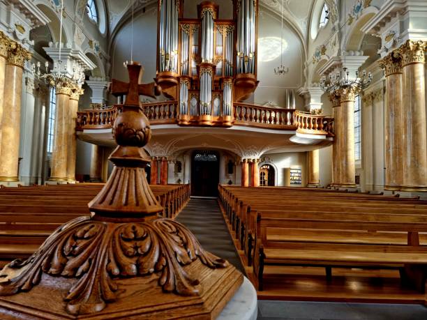 st. nicholas church (프라우엔펠트) - frauenfeld 뉴스 사진 이미지