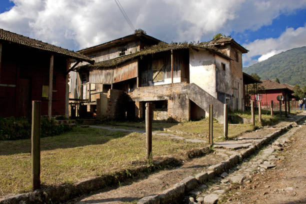 Abandoned houses in Paranapiacaba