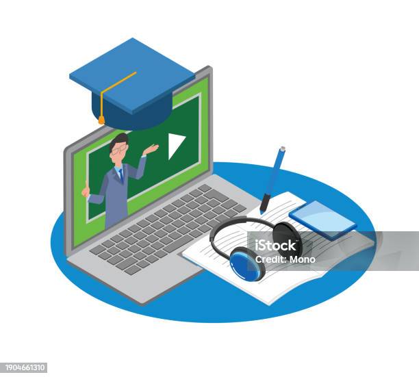 Image Express Elearning Elearning Image Illustration Stock Illustration - Download Image Now ...