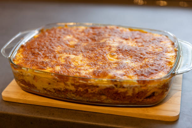 istock Classic Lasagna with bolognese sauce in a baking dish 1904703238