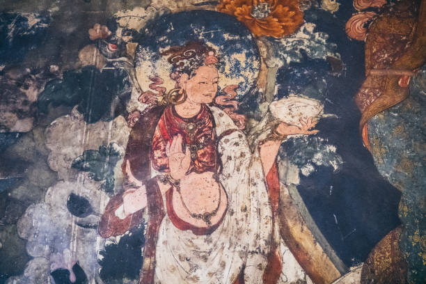 istock Eshe Tsogyal, Thangkas, Buddhist Art, Tibetan Buddhism 1904707519