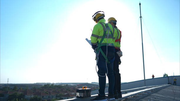 istock Both of technician working on a photovoltaic solar panels 1904731307