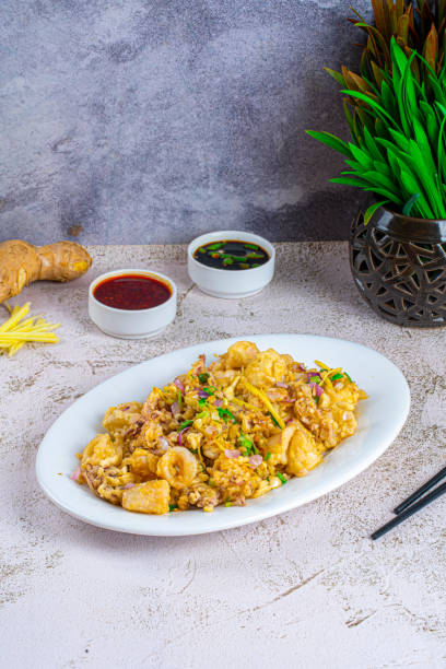 istock Calamari Fried Squid with Salted Spicy 1904829906