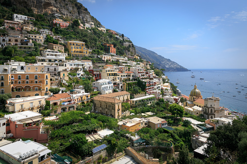 View of Positano - Southern Italian town