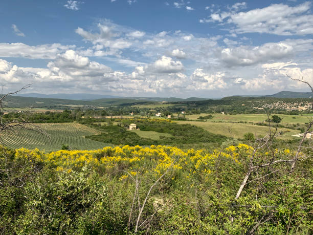istock Landscape below Simiane la Rotonde 1905011855
