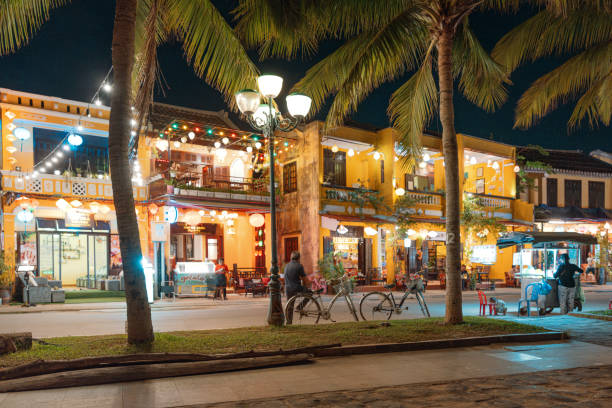 istock Restaurant in Hoi An, Vietnam at night 1905029726