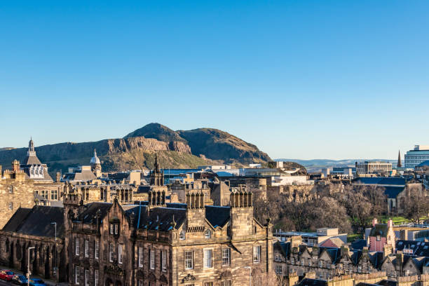 istock View over Edinburgh to Holyrood Park hill 1905030784