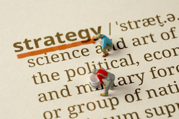 Dictionary: Strategy stock photo