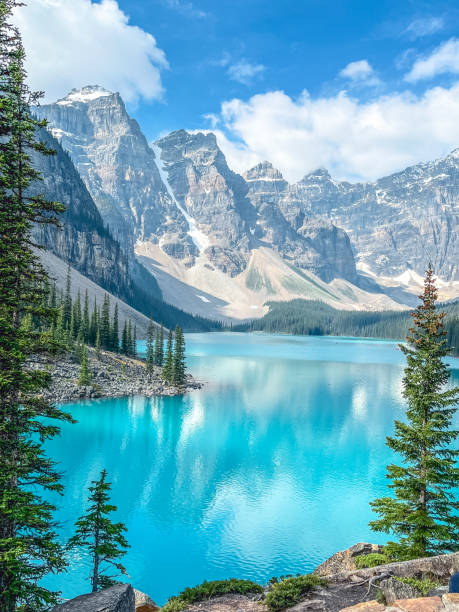 istock Man looking at the lake Moraine. 1905185336