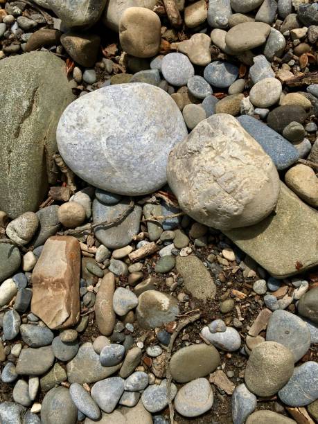 istock Rocks upon the ground on the river bank Okotoks, Alberta, Canada 1905202836