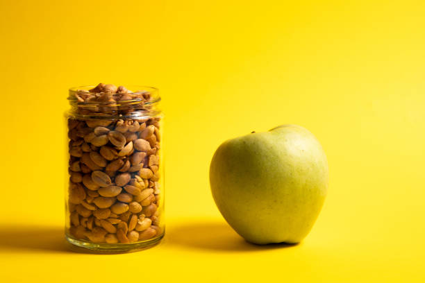 Fruits and almonds