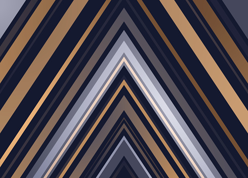 Glow abstract triangles abstract lines modern background pattern.