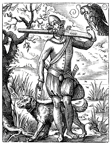 Jost Amman ( June 13, 1539 – March 17, 1591 ) was a Swiss-German artist, celebrated chiefly for his woodcuts, done mainly for book illustrations.
Das Ständebuch ( 1568 ) Book by German woodcut artist Jost Amman depicting various trades
Original edition from my own archives
Source : 1874 Moyan Age