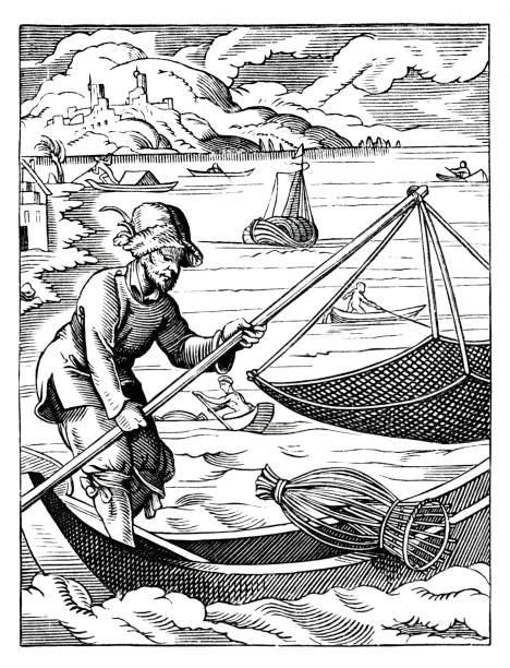 Jost Amman ( June 13, 1539 – March 17, 1591 ) was a Swiss-German artist, celebrated chiefly for his woodcuts, done mainly for book illustrations.Das Ständebuch ( 1568 ) Book by German woodcut artist Jost Amman depicting various tradesOriginal edition from my own archivesSource : 1874 Moyan Age