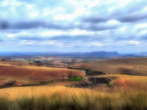 Scenic view of the Andakana, Madagascar countryside