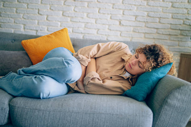 istock Woman with menstrual pain 1905277202