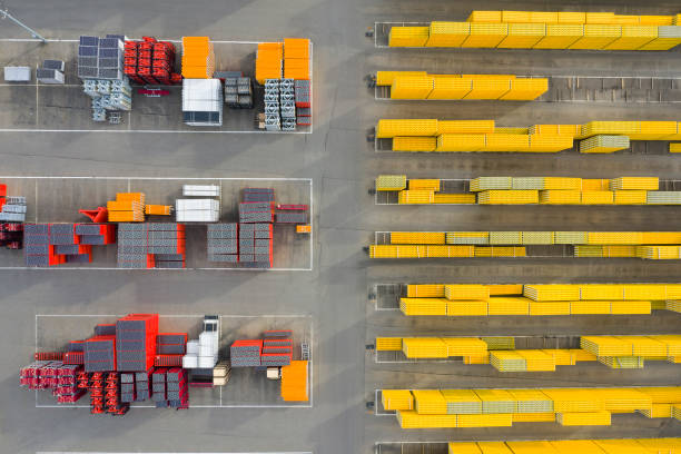 istock Aerial View of Construction Materials 1905372713