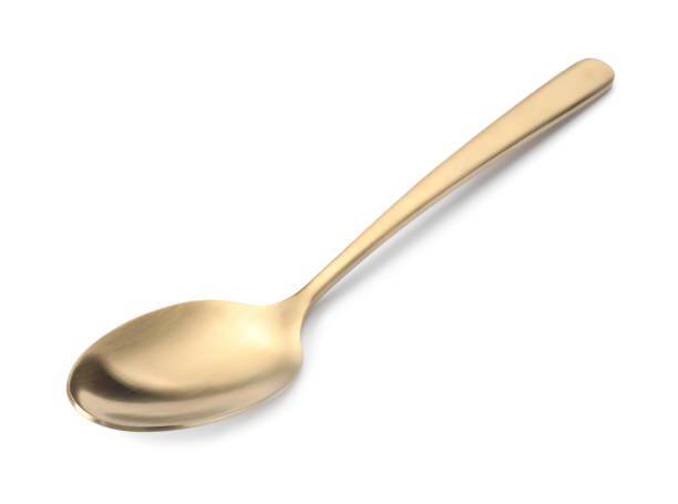 istock One shiny golden spoon isolated on white 1905412983