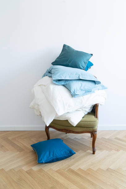 istock Chair with bed linen 1905472722