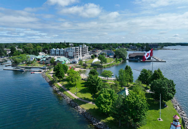 Aerial View at Gananoque, Ontario