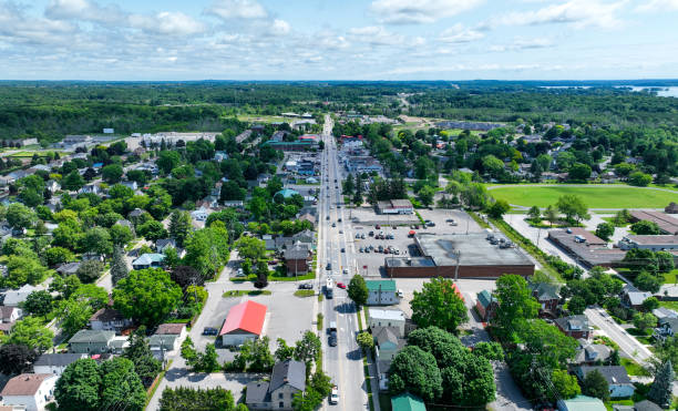 istock Aerial View Thousand Island Cruise (Canada) Gananoque 1905531757