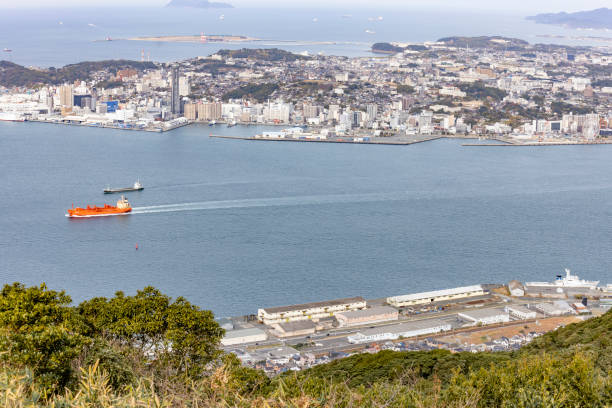 istock The beautiful Kanmon Strait that separates Honshu and Kyushu 1905721966