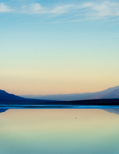 istock Lone Person in Badwater Basin. 1905753925
