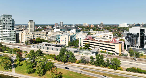 istock Aerial video of Ottawa University 1905761379